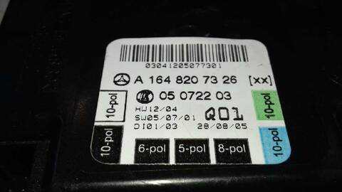 Foto 3ª: Centralita Cierre Centralizado Mercedes Clase ML 320 3.0 CDI W164) 224CV 165KW 164.122) (2005)