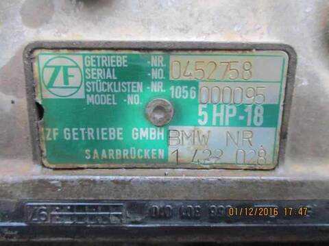 Foto 2ª: Caja Cambios Bmw Serie 5 518 2.8 24V CAT BERLINA 193CV 142KW [286S1G] (1997)