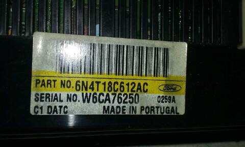 Foto 3ª: Mando Climatizador Ford Focus 1.8 TDCI TD CAT BERLINA 115CV 85KW [KKDA] (2007)