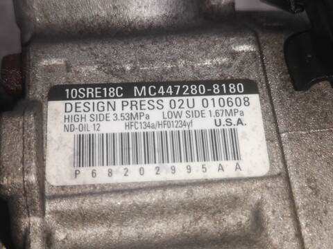 Compresor Aire Acondicionado Jeep Grand Cherokee EXF