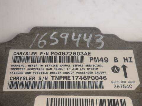 Foto 2ª: Centralita Airbag Dodge Caliber BSY (2006)