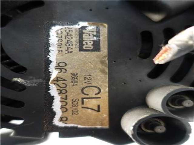 Foto 3ª: Alternador Peugeot 206 1.6 16V 109CV 80KW [NFU (TU5JP4)] (2002)