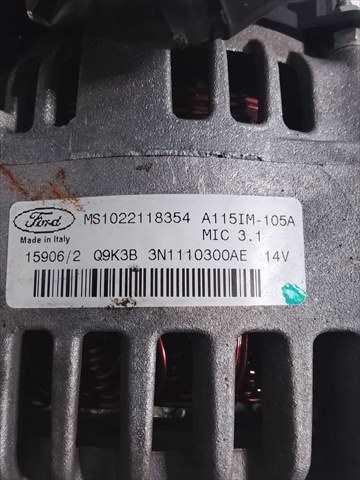Foto 2ª: Alternador Ford Focus 1.6 GASOLINA [G/HWDA] (2006)