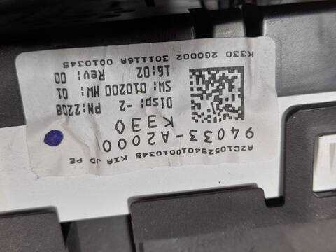 Foto 3ª: Cuadro de Instrumentos Kia Ceed TECH 100CV 73KW [G4LC] (2017)