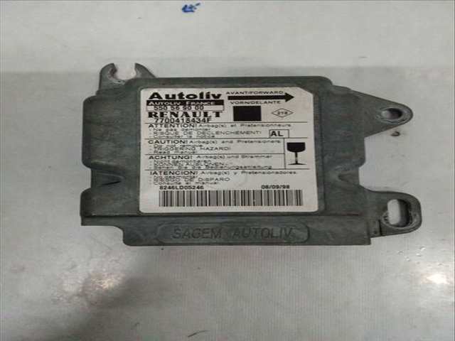 Centralita Airbag Renault Megane 1.9 DTI JA0N) 98CV 72KW SCENIC JA0/1_)