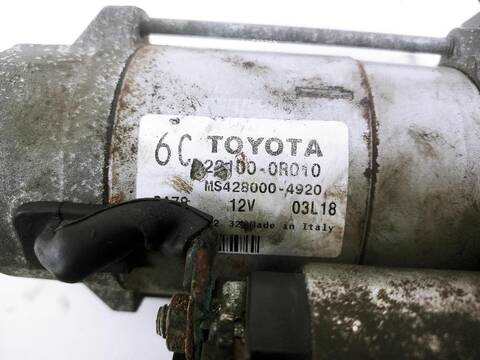 Foto 2ª: Motor de Arranque Toyota Verso 2.0 D-4D AUR20_) 126CV [1AD-FTV] (2009)
