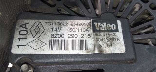 Alternador Renault Scenic 1.9 DCI (JM12. JM0G) (JM)(2003-_)