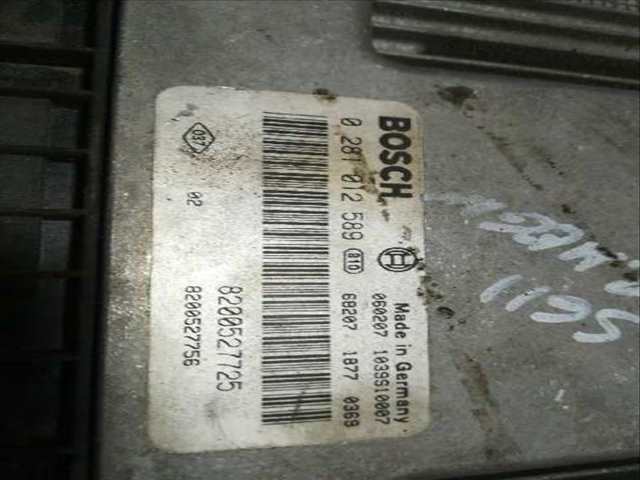 Centralita Motor ECU Renault Megane CONFORT AUTHENTIQUE BERLINA 90CV 66KW II CLASSIC BERLINA