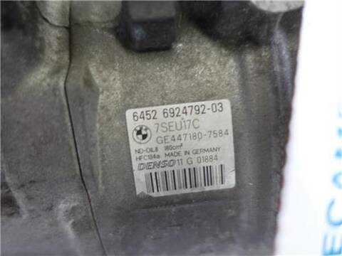 Foto 3ª: Compresor Aire Acondicionado Bmw Serie 3 315 3.0 330XD 231CV 170KW [M57 D30 (30 6 D3)] (2016)