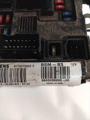 Foto 2ª: Centralita BSM Citroen C3 1.4 D [D/8HX] (2002)