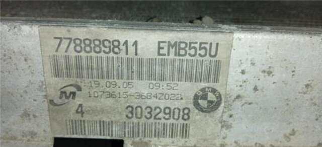 Radiador Motor Bmw Serie 3 315 2.0 320D [2.0 LTR. - 120 KW 16V DIESEL]