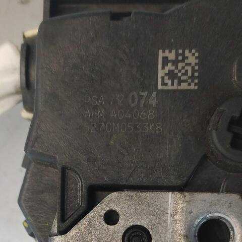 Cerradura Puerta Delantera Derecha Peugeot 308 1.6 HDI 112CV