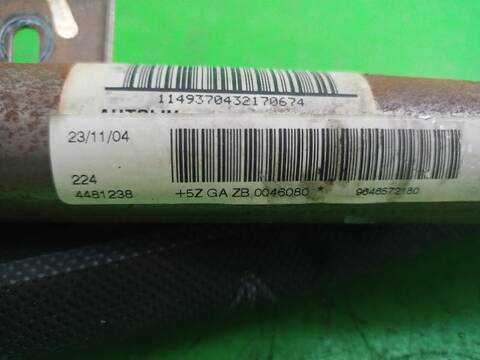 Foto 2ª: Airbag Cortina Delantero Izquierdo Citroen C4 1.6 16V HDI 90CV [9HXDV6ATED4] (2004)