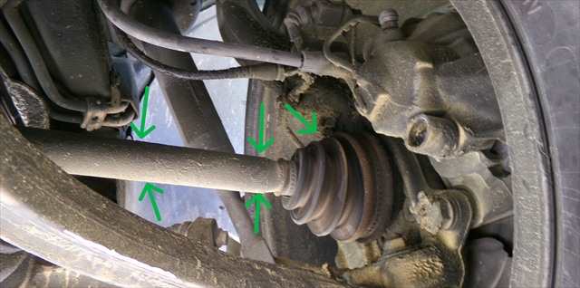 Transmision Delantera Derecha Audi A4 2.0 G 2004-2007
