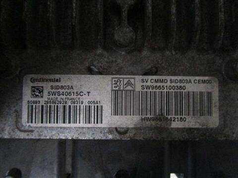Centralita Motor ECU Peugeot 807 2.0 HDI 136CV 100KW