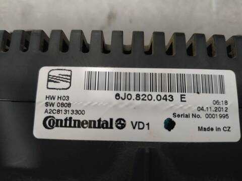 Foto 3ª: Mando Calefacción A. A. Seat Ibiza STYLANCE - STYLE 105CV 77KW [CAYC] (2013)