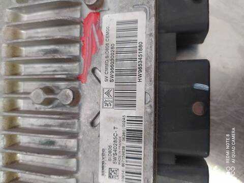 Centralita Motor ECU Citroen C3 HDI 70 FURIO 68CV 50KW