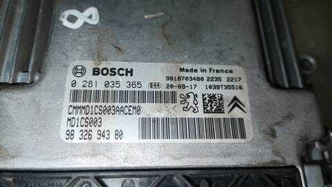 Foto 4ª: Centralita Motor ECU Opel Combo ACTIVE CARGA INCREMENTADA 102CV 75KW [YH01] (2020)