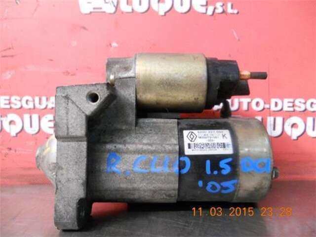 Motor de Arranque Renault Clio 1.5 AUTHENTIQUE CONFORT [1.5 LTR. - 74 KW DCI DIESEL]
