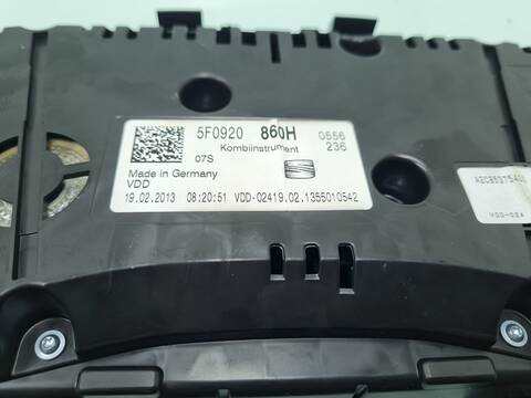 Foto 2ª: Cuadro de Instrumentos Seat Leon I-TECH 105CV 77KW [CJZ] (2013)