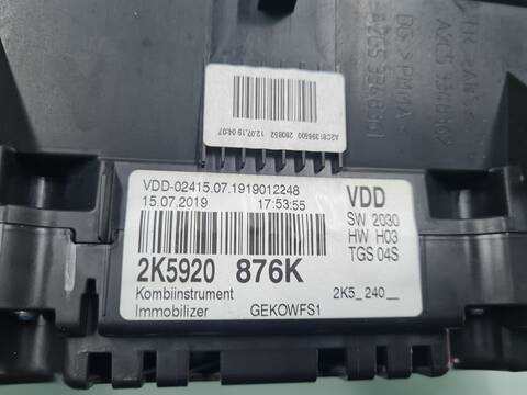 Foto 3ª: Cuadro de Instrumentos Volkswagen Caddy OUTDOOR 4MOTION BMT 122CV 90KW [DFSE] (2019)