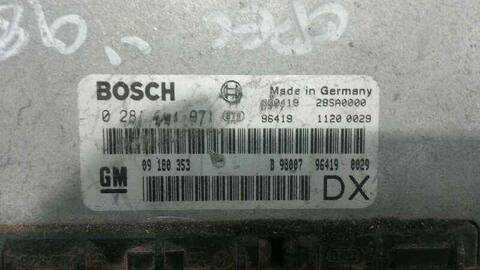 Foto 3ª: Centralita Motor ECU Opel Astra BERLINA 75CV 55KW (1991)