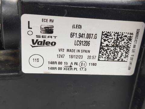 Foto 2ª: Faro Izquierdo Seat Arona FR (2020)