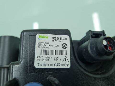 Foto 3ª: Faro Antiniebla Delantero Izquierdo Volkswagen T-Cross 110CV [DLAA] (2023)