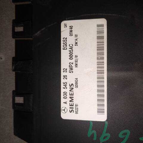 Foto 2ª: Modulo Confort BCM Mercedes Clase ML 320 G W163) 163.154) [M112942] (2002)