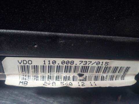 Foto 2ª: Cuadro de Instrumentos Mercedes Clase C 160 230 COMPRESSOR 208.347) COUPE 193CV 142KW [111975] (1999)