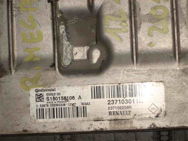 Centralita Motor ECU Renault Megane 1.2 EXPRESSION [1.2 LTR. - 85 KW 16V TCE] III BERLINA 5P (2008-_)