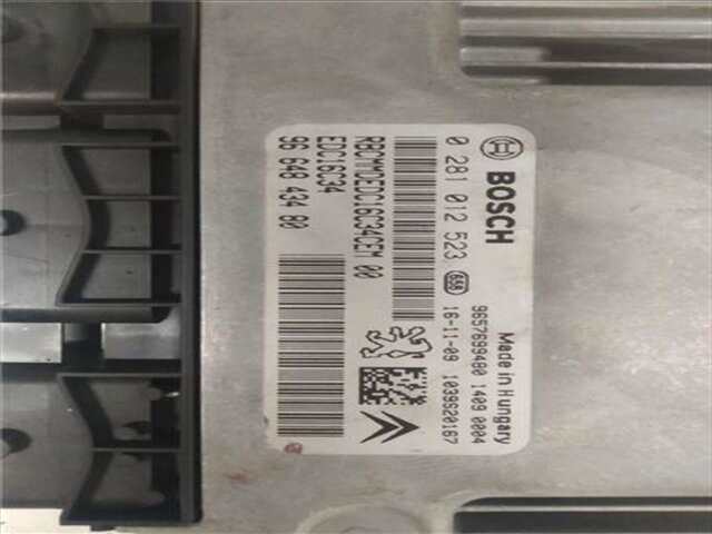 Foto 3ª: Centralita Motor ECU Peugeot 207 1.4 CONFORT [1.4 LTR. - 50 KW HDI]