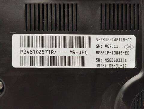 Foto 3ª: Cuadro de Instrumentos Renault Espace ZEN 160CV 118KW [R9M452] (2017)