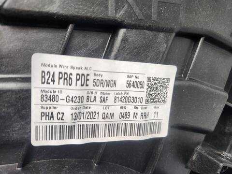 Foto 3ª: Elevalunas Manual Trasero Derecho Hyundai i30 KLASS LR 119CV 88KW [G3LF] (2021)