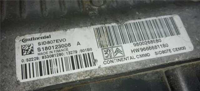 Centralita Motor ECU Peugeot 5008 1.6 ACCESS [1.6 LTR. - 82 KW HDI FAP]