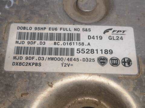 Centralita Motor ECU Fiat Doblo CARGO 330A1000