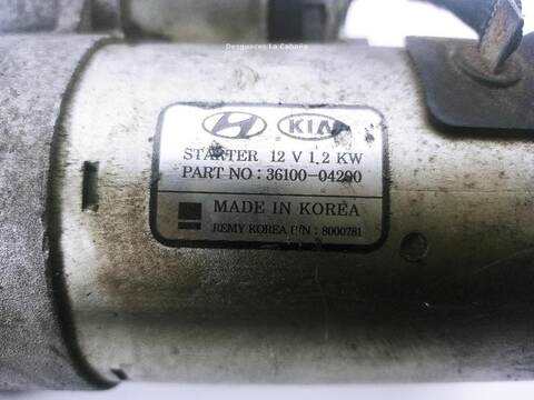 Foto 2ª: Motor de Arranque Hyundai i30 1.0 T-GDI [G3LC] (2016)