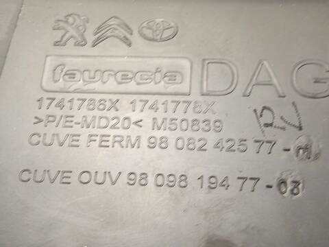 Foto 3ª: Guantera Citroen Spacetourer 1.6 BLUEHDI 115 115CV 85KW [BHX (DV6FCU)] (2019)