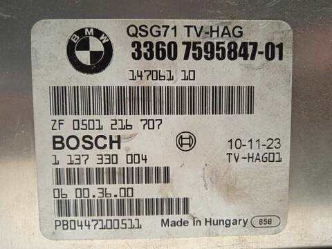 Foto 4ª: Centralita Cambio Automatico Bmw X6 XDRIVE40D 306CV 225KW [N57D30A] (2011)