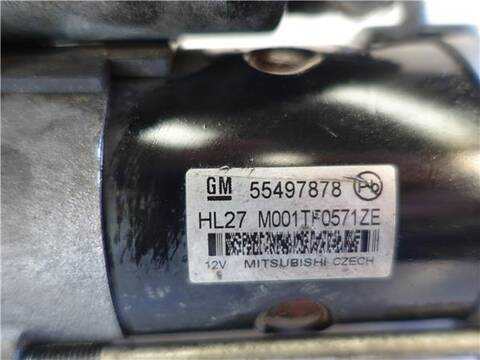 Foto 3ª: Motor de Arranque Opel Zafira 1.6 EXPRESSION 120CV 88KW [B16DTH O. LVL] (2018)