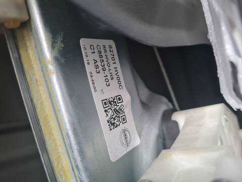 Elevalunas Manual Trasero Izquierdo Nissan Qashqai ACENTA 140CV 103KW