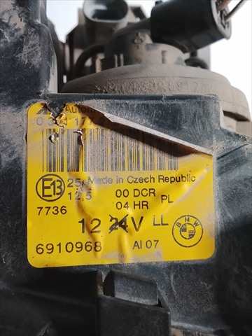 Foto 3ª: Faro Derecho Bmw Serie 3 318 2.0 D [D/204D1] (2002)