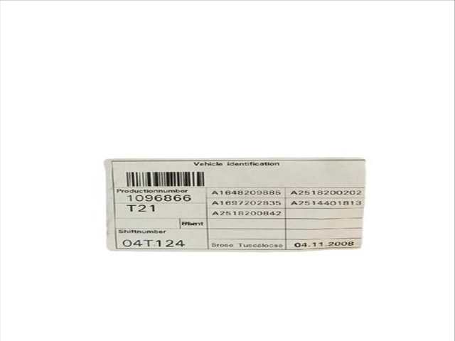 Foto 2ª: Elevalunas Eléctrico Delantero Derecho Mercedes Clase R 280 R 320 CDI 4-MATIC 251.022 251.122) (2005)