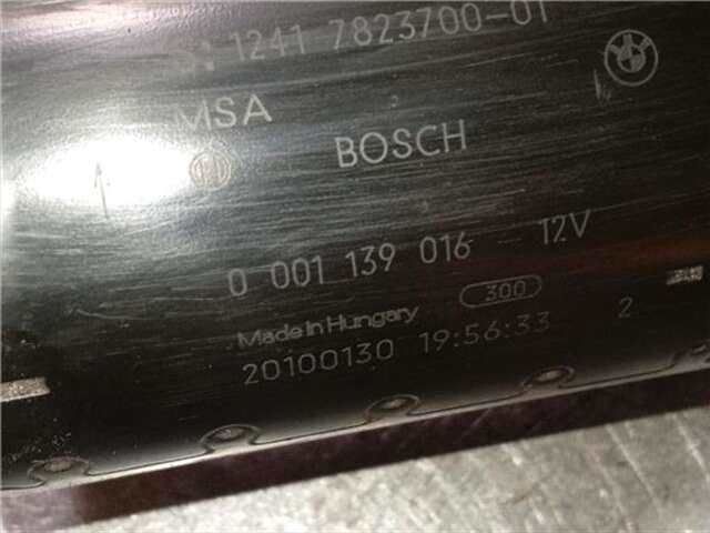 Foto 2ª: Motor de Arranque Bmw Serie 1 114 2.0 116D [2.0 LTR. - 85 KW 16V DIESEL CAT] [N47 D20 C]