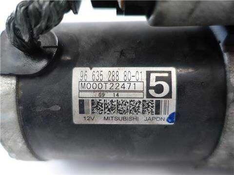 Foto 3ª: Motor de Arranque Peugeot 207 1.6 SPORT COUPE 109CV 80KW [9HZ (DV6TED4)] (2009)