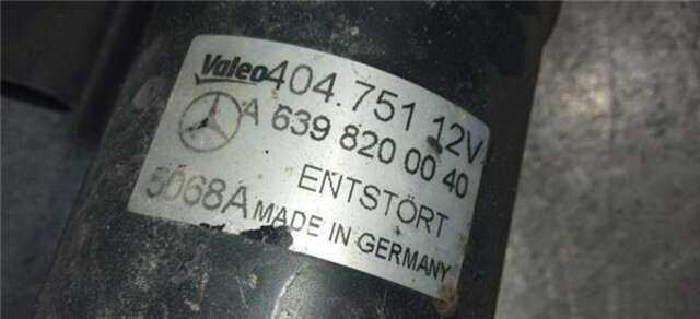 Motor Limpia Delantero Mercedes Vito 109 CDI