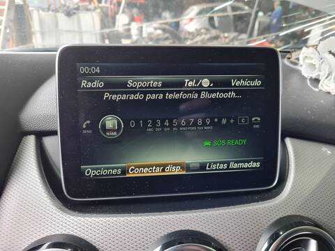 Foto 3ª: Pantalla Multifuncion Mercedes Clase B 150 B 180 CDI 246.212) 109CV 80KW [K9K] (2016)