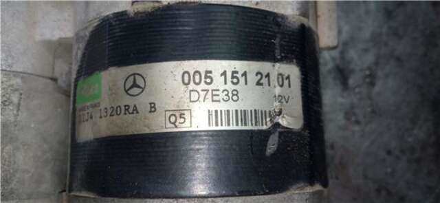 Motor de Arranque Mercedes Clase A 140 1.5 A 150 (169.031) [1.5 LTR. - 70 KW CAT]