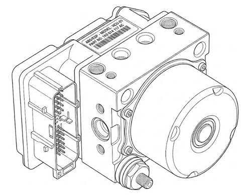 Abs Renault Modus K9K752