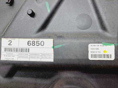 Foto 4ª: Elevalunas Manual Trasero Derecho Dodge Journey G SE [BWD] (2009)